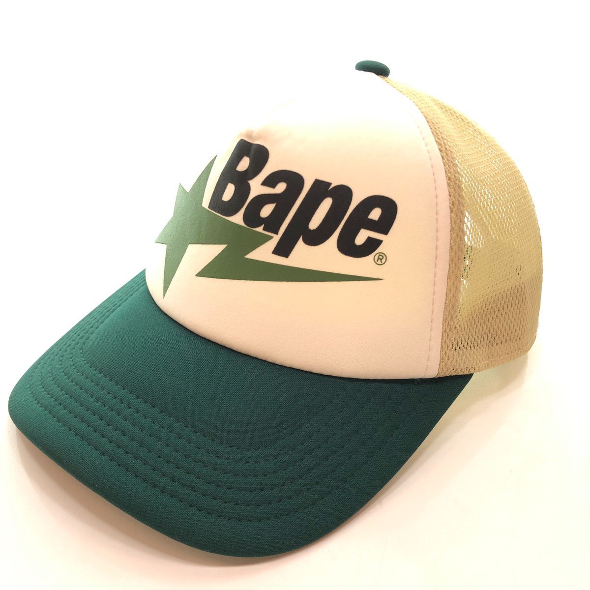 A BATHING APE アベイシングエイプ BAPE STA べイプスタ MESH CAP