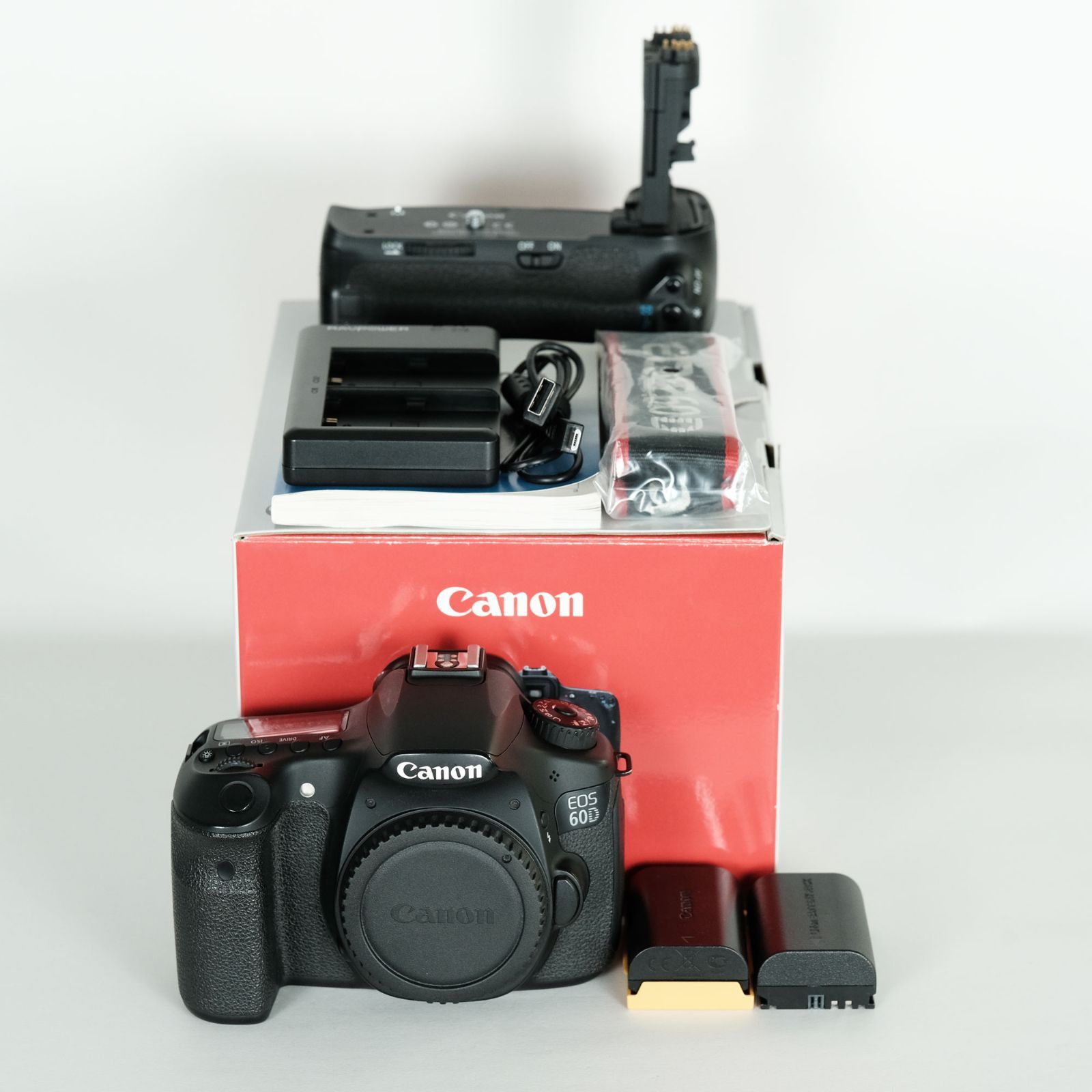 canon EOS60D バッテリーグリップ付き 【公式通販】