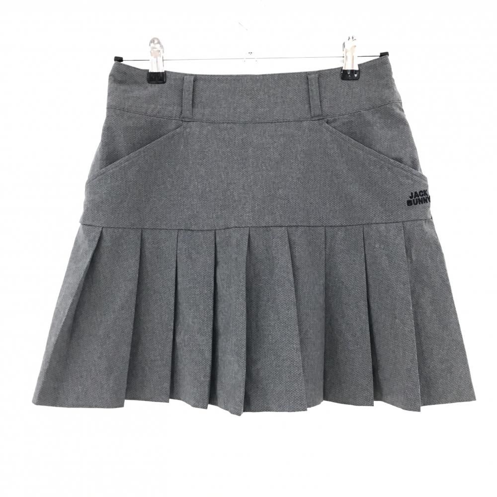 ☆SALE価格☆【超美品】ジャックバニー プリーツスカート グレー×黒