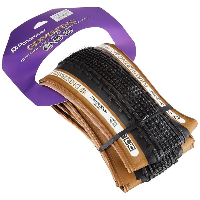 パナレーサー(Panaracer) グラベルキングSK 650B×48 チューブレスレディ 黒/茶 F650B48-GKSK-D 1