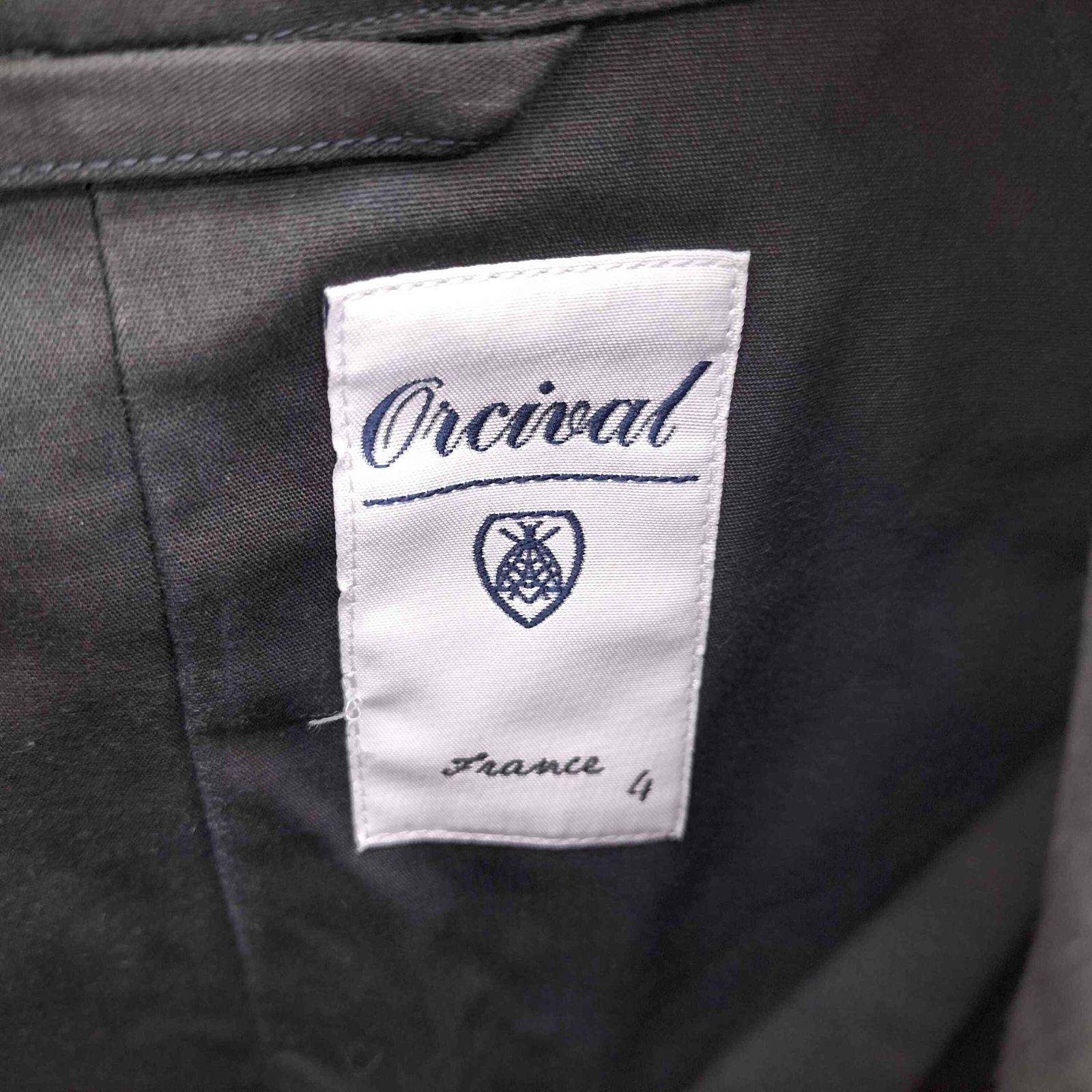 オーチバル ORCIVAL 16SS コットンボンディング ステンカラーコート
