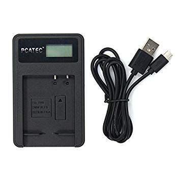 【中古】(未使用･未開封品)　【PCATEC】 Panasonic パナソニック　DMW-BLE9/BLG10 対応新型USB充電器☆LCD付４段階表示仕様☆Lumix DMC-GF3/DMC-GF3K/DMC-LX100(USB充電器☆L df5ndr3
