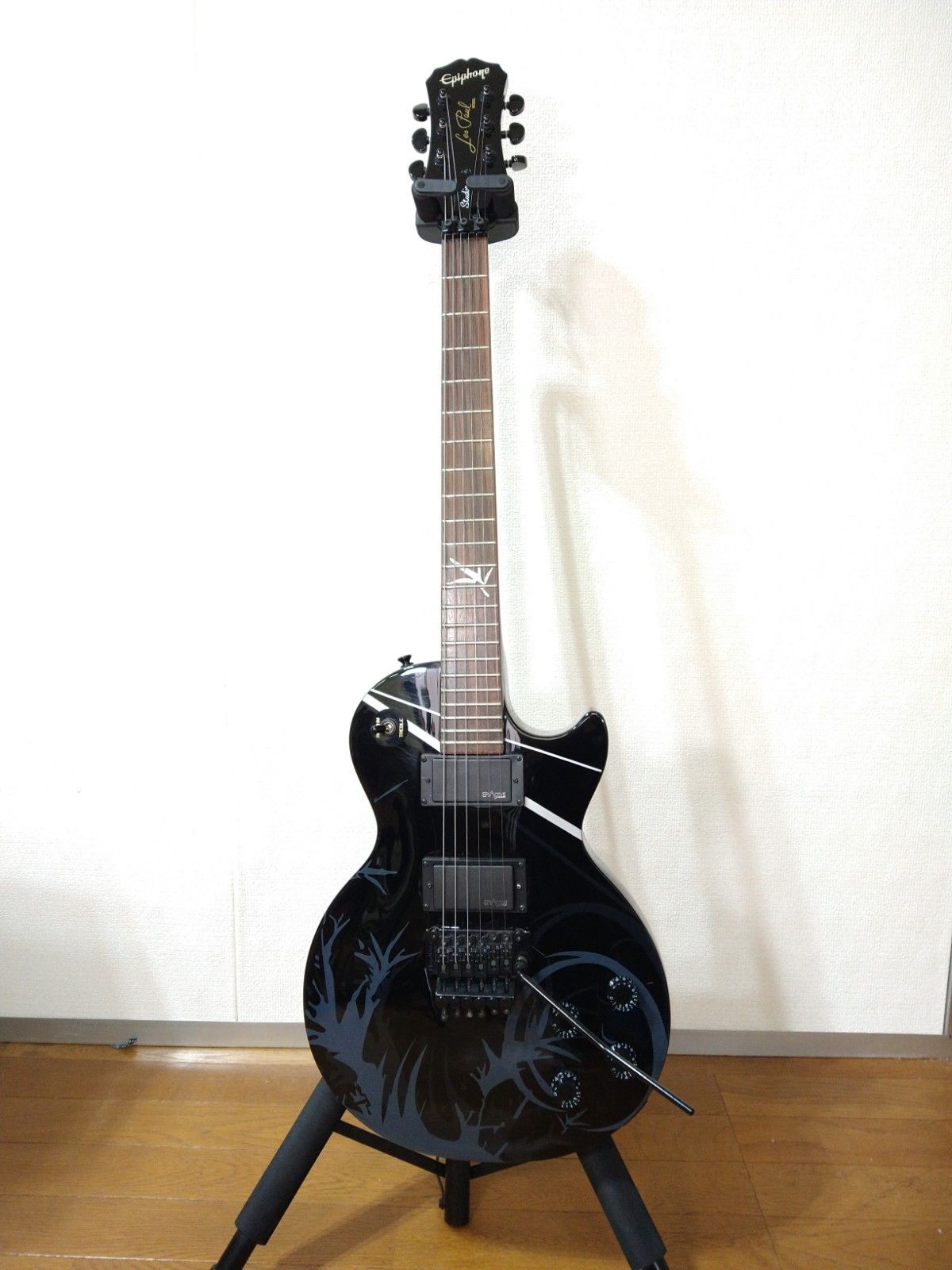 希少】LesPaul Studio Midnight Vine レスポール フロイドローズ