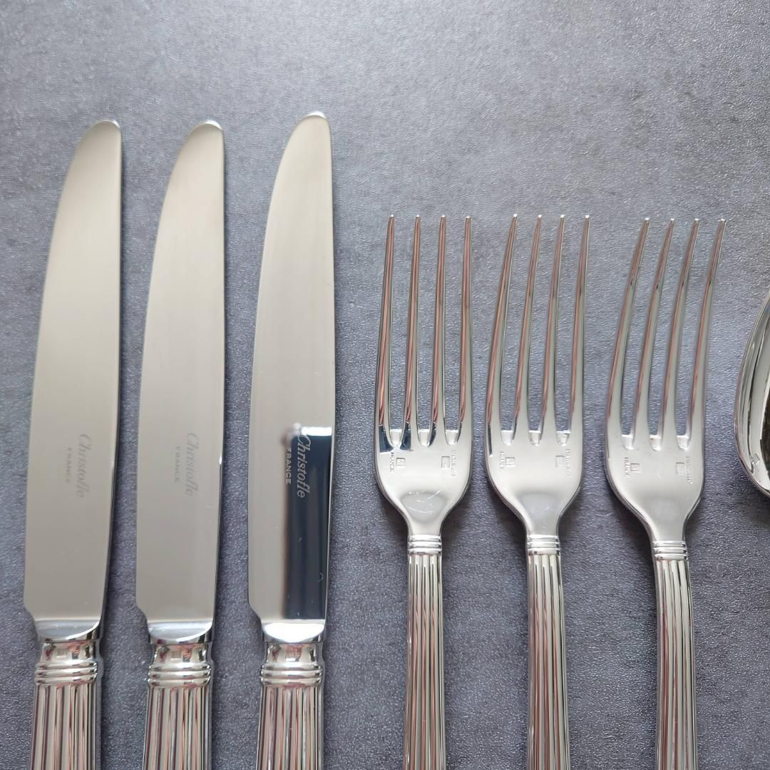 美品 クリストフル アリア テーブルサイズ 9点 - メルカリ