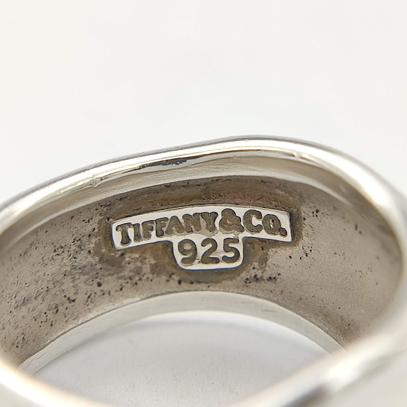 Tiffany / リーフリング　12〜13号 美品】TIFFANY ティファニー Leaf Ring リーフリング SILVER