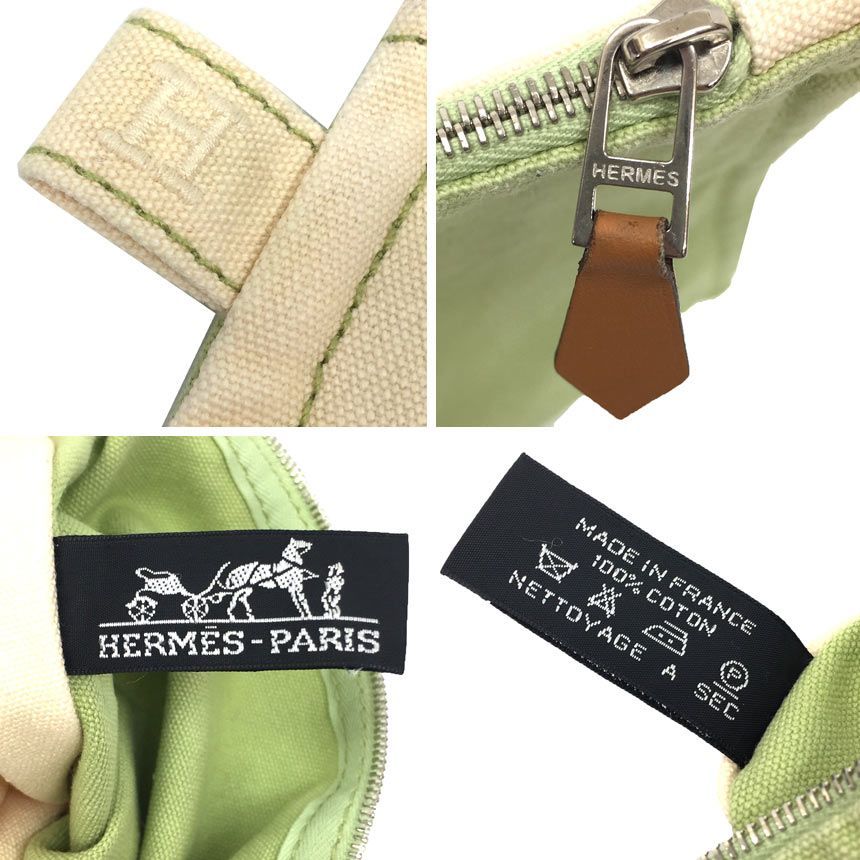 【2024年】高評価レビューアイテム特集 HERMES エルメス 化粧ポーチ フラットポーチ ボラボラポーチMM バッグ
