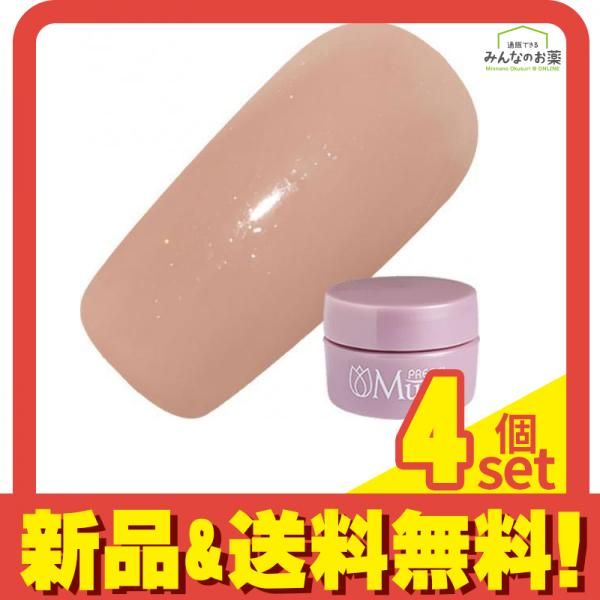 PREGEL(プリジェル) ミューズ G1022 カームブラウン  3g 4個セット まとめ売り
