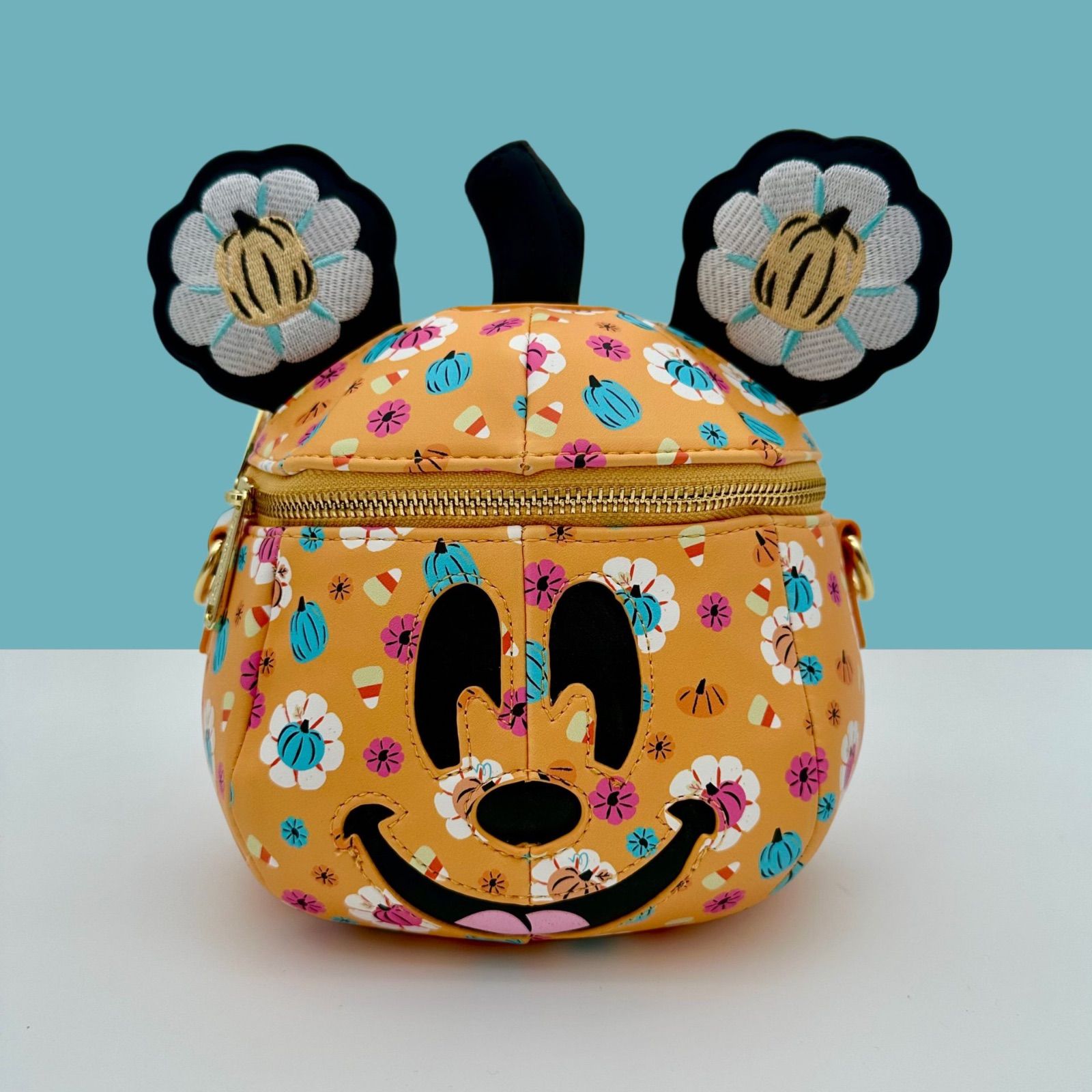 パンプキン ミッキー ハロウィン ショルダーバッグ ハンドバッグ ラウンジフライ ミッキー かぼちゃ ハロウィン ショルダーバッグ ラウンジフライ