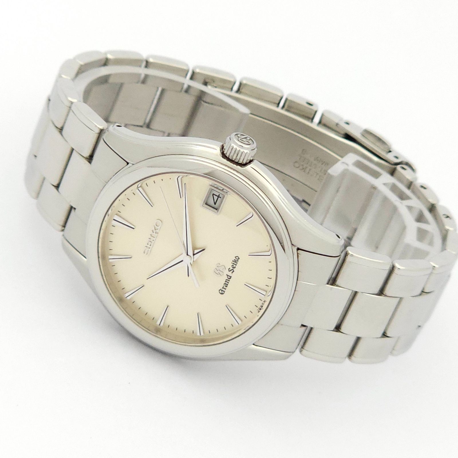 Grand Seiko グランドセイコー GS 9F62-0A10 QZ 動作品 獅子メダリオン