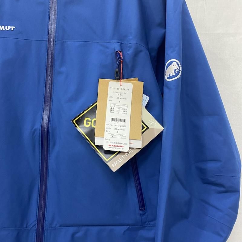 快速な Mammut マムート その他ウェア 1010-26551 GORE-TEX CLIMATE レインスーツ セットアップ DEEP ICE-BLACK M 2.5レイヤーpaclite plus