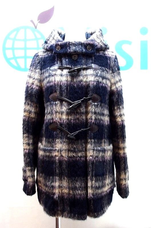 【美品】Max Mara WEEKEND ダッフルコート　ウール混合 Weekend Max Mara ダッフルコート TIC1001 グレー サイズ：42