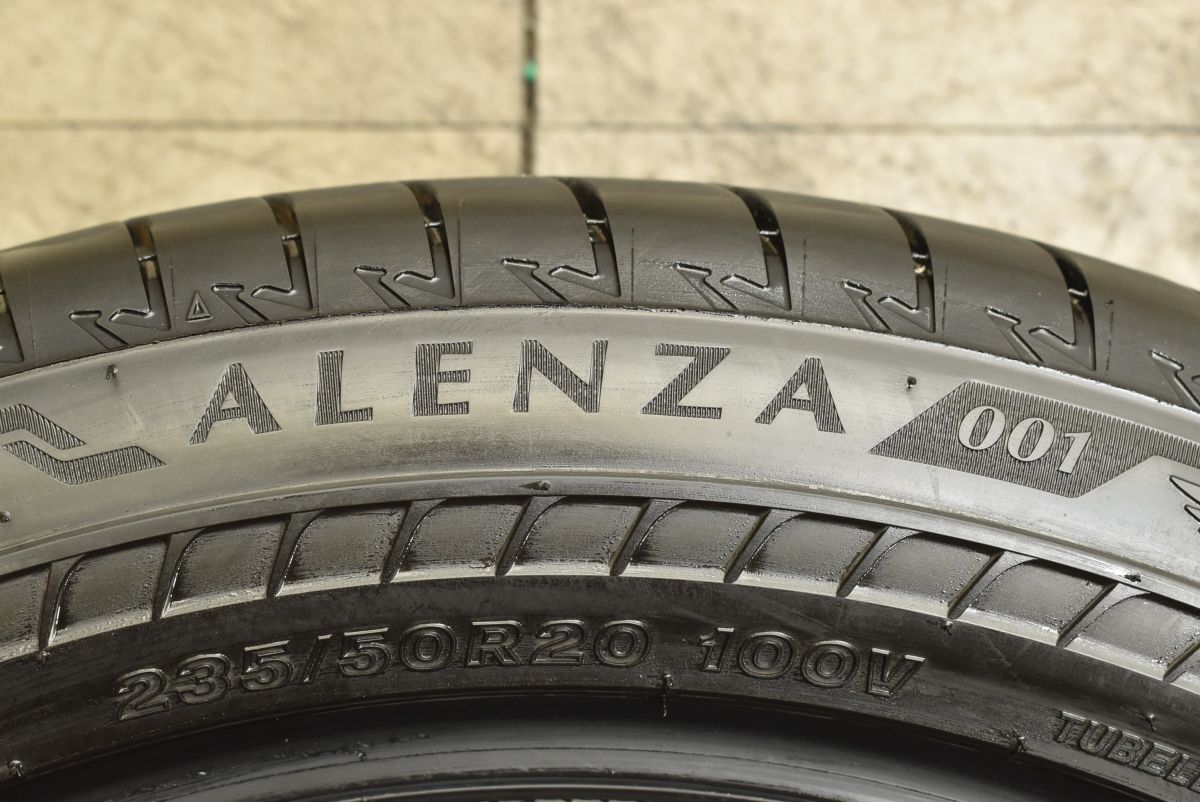 製 バリ溝 ブリヂストン アレンザ 001 235 50R20 4本セット レクサス NX CX-60 ベンツ EQC ランドローバー イヴォーク TRITUETUBI_COM