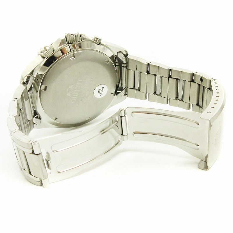 オリエント 腕時計 アナログ デイト 3針 万年カレンダー 自動巻き EU03