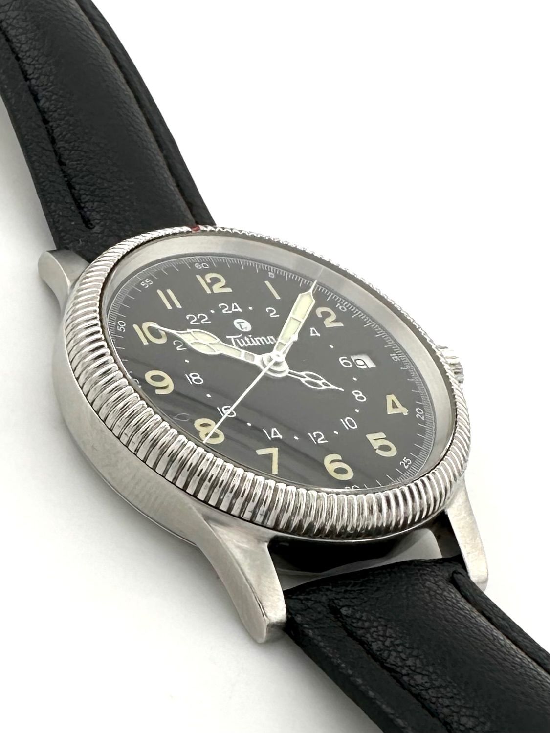 TUTIMA 639-01 フリーガー GMT 自動巻き時計 チュチマ 希少】チュチマ