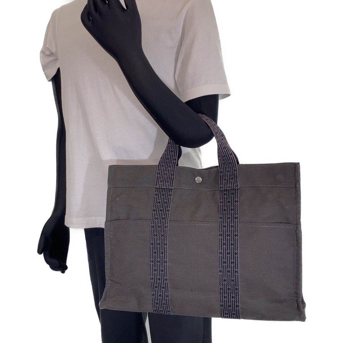 HERMES エルメス エールライン グレー ブラウン ブラック
