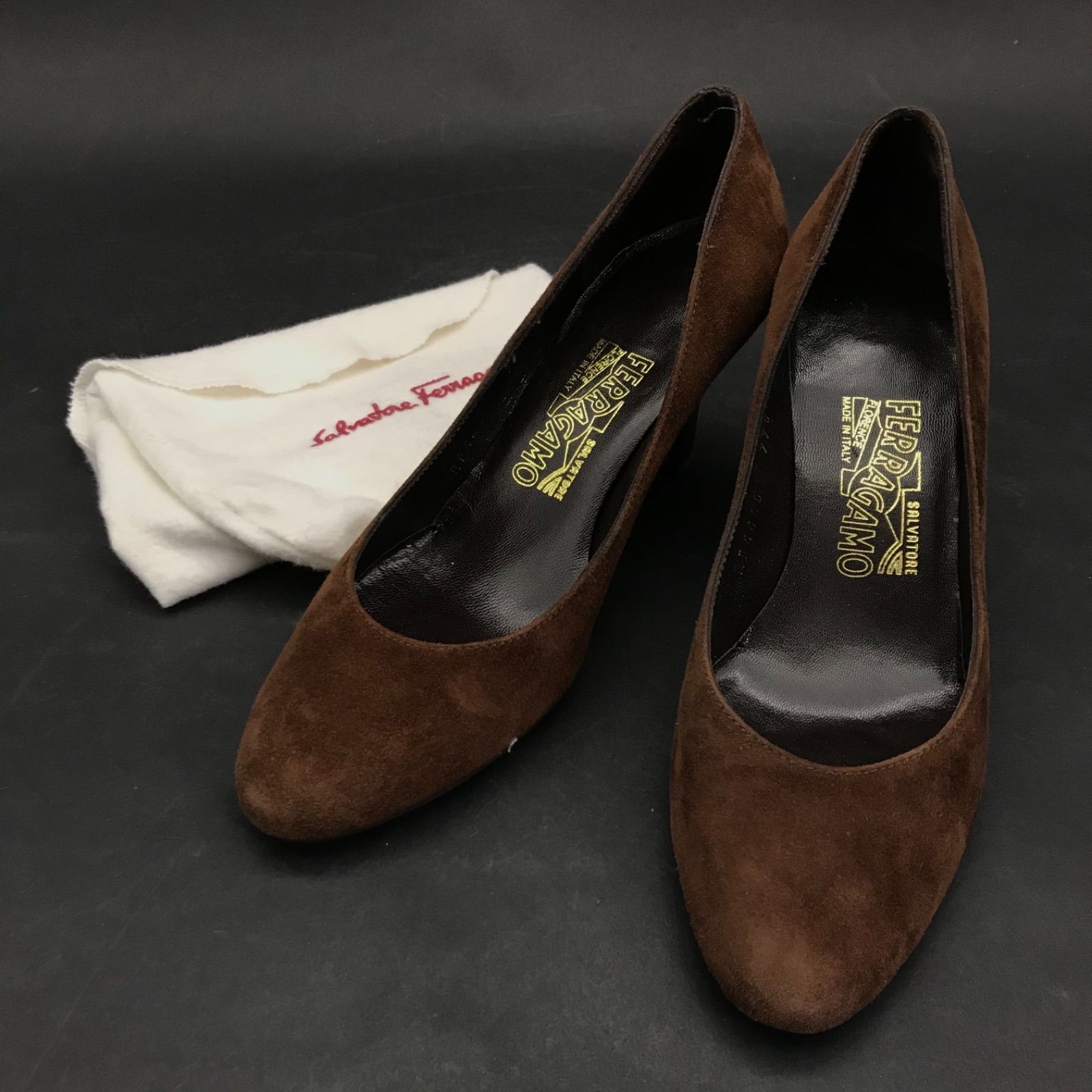 FG0306-66-3 Salvatore Ferragamo フェラガモ ハイヒール ヒール 