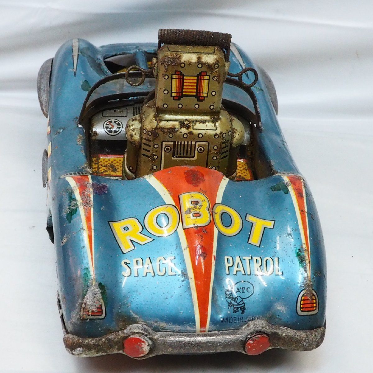 Asahi Toy Mercedes Benz 300SLR ROBOT SPACE PATROL X-5 Car