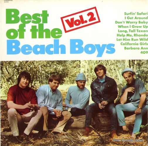 レコード】ビーチ・ボーイズ the best of the vol.2 DN-16318