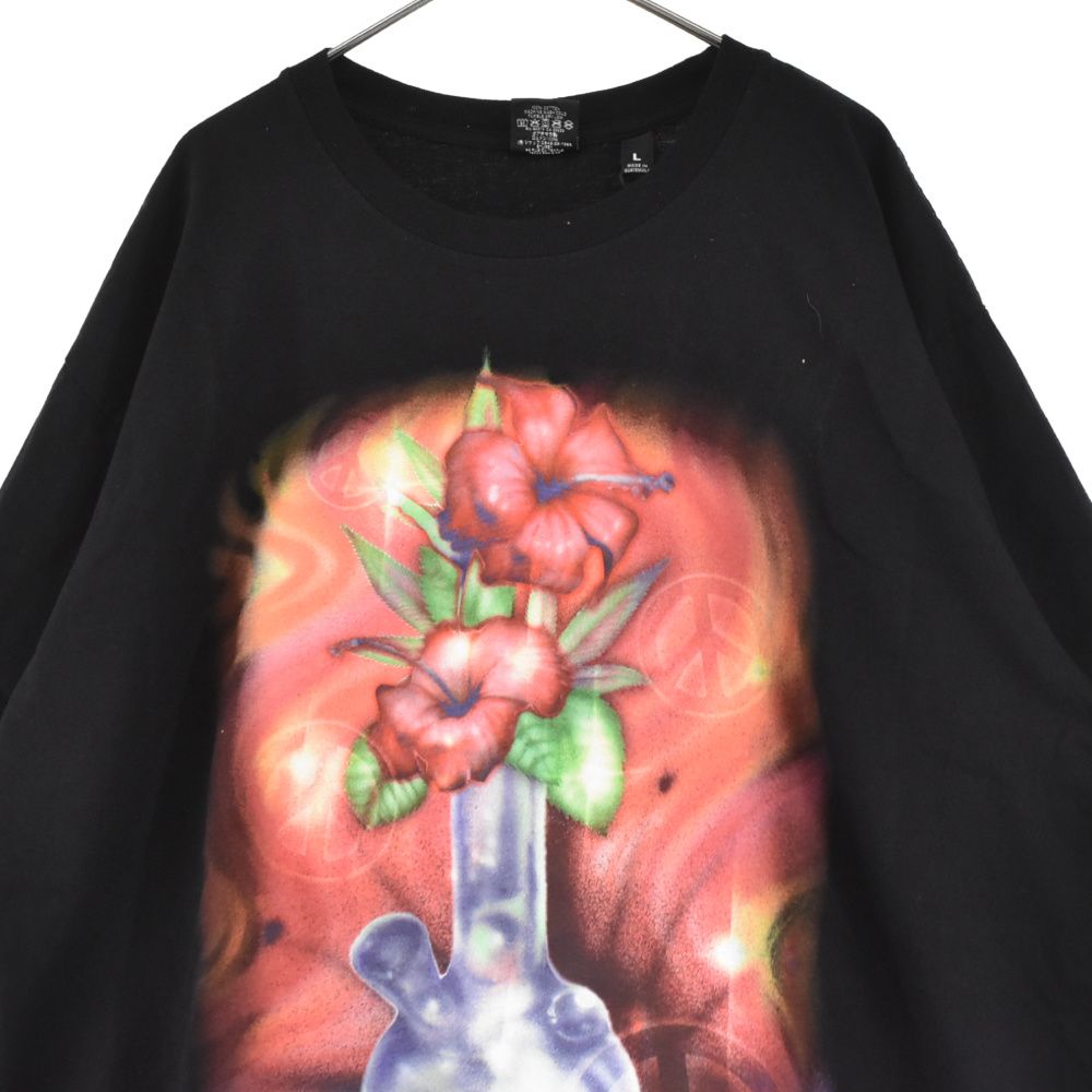 STUSSY (ステューシー) 22AW×Dries Van Noten Airbrush Vase Tee ドリス ヴァン ノッテン エアブラシ  ベイス Tシャツ ブラック - メルカリ