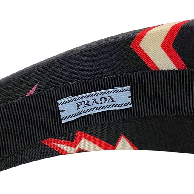 プラダ　PRADA ナイロンカチューシャ 楽天市場】PRADA プラダ カチューシャ 1IH019 2DMI レディース