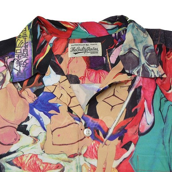 WACKO MARIA ワコマリア 地獄絵図アロハシャツ Hawaiian Shirts