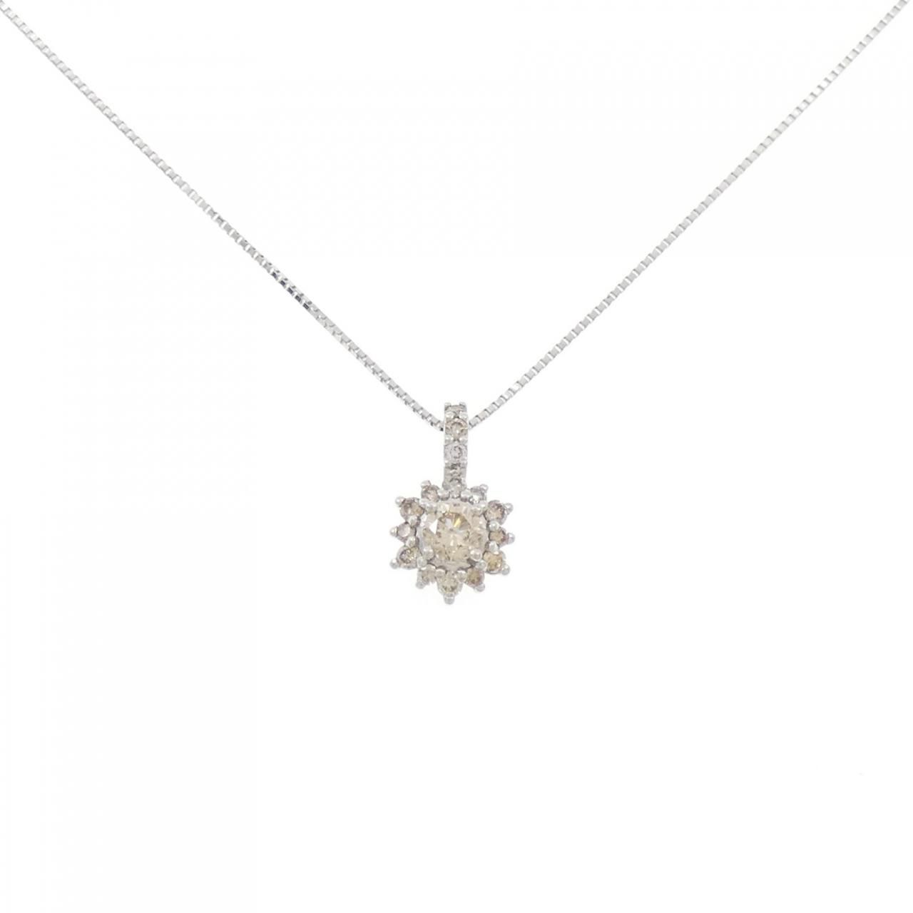 ダイヤモンドネックレス( Pt850 / 0.3ct up)【K.Will】