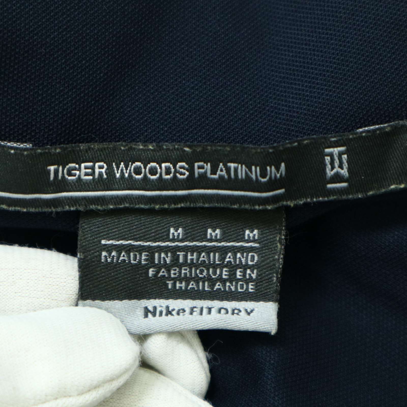 ナイキゴルフTIGER WOODS PLATINUM ホワイトジャケット