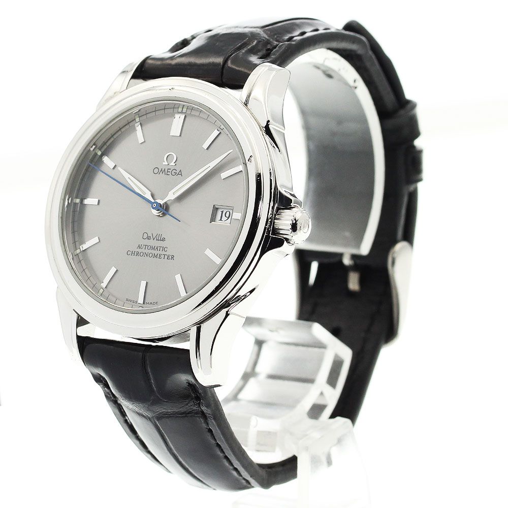 オメガ OMEGA 4831.40.31 デビル コーアクシャル デイト 自動巻き メンズ_911330