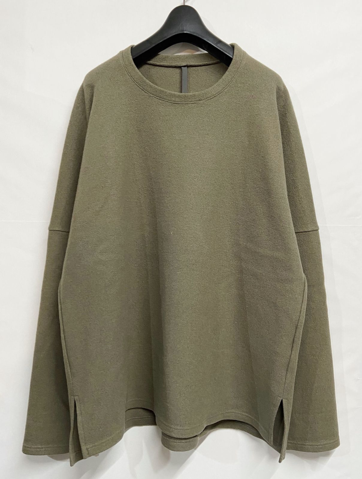 KAZUYUKI KUMAGAI カズユキクマガイ カシミヤ混ニットフラノ クルー