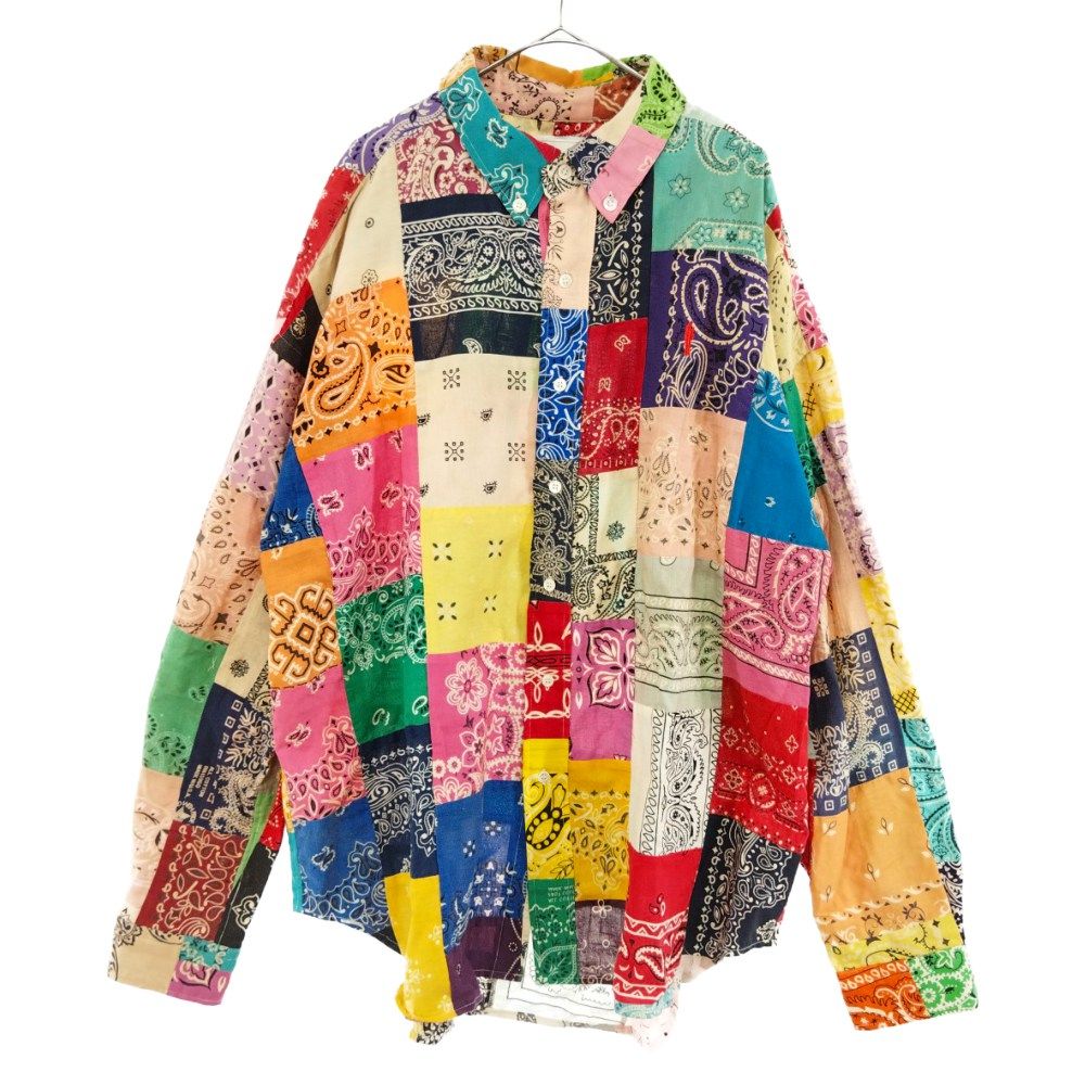 READY MADE (レディメイド) Bandana Oversize Shirt バンダナ総柄 