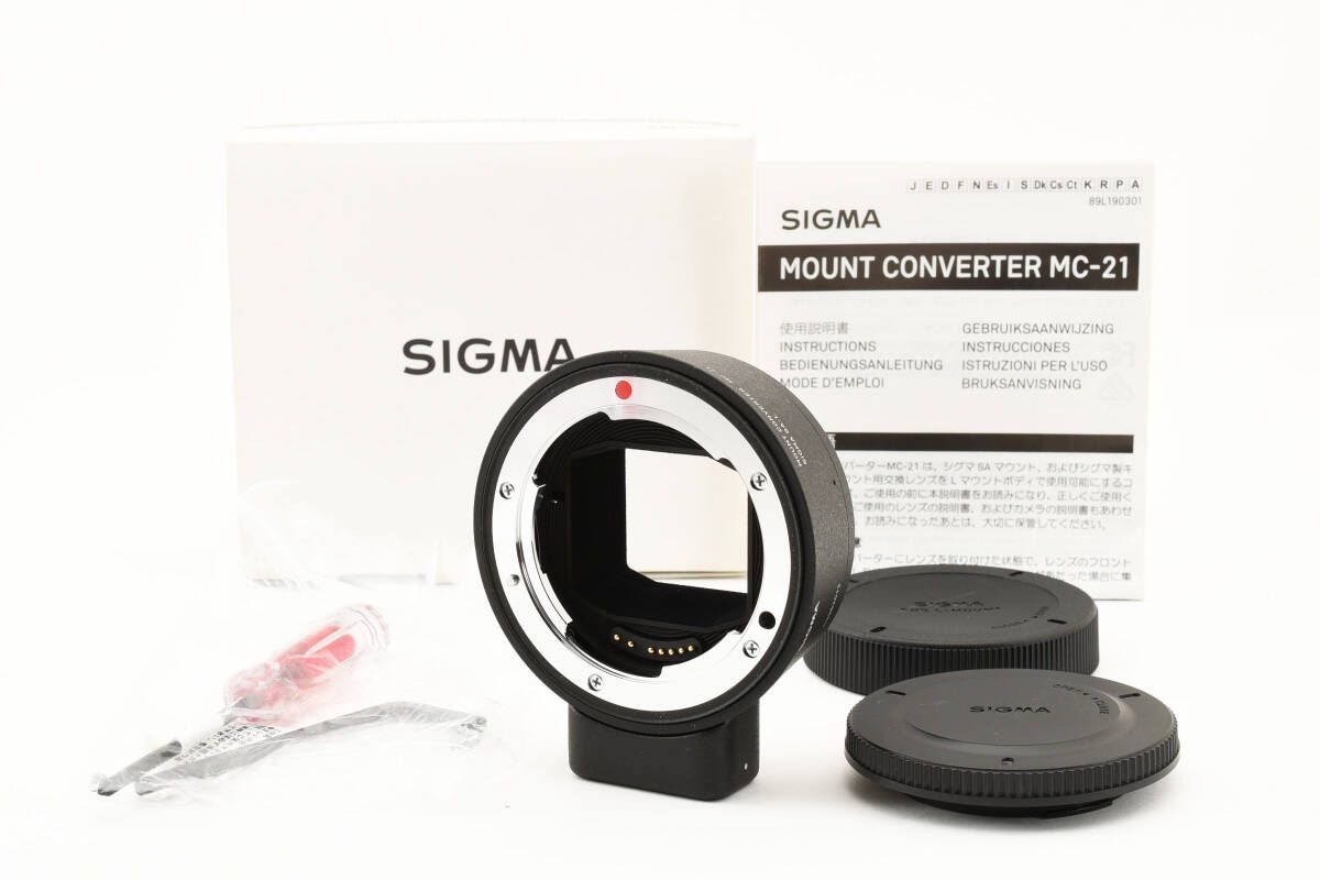 SIGMA シグマ MOUNT CONVERTER MC-21 マウントコンバーター SA-L LEICA ライカLマウント用 [美品]  #2130370A - メルカリ