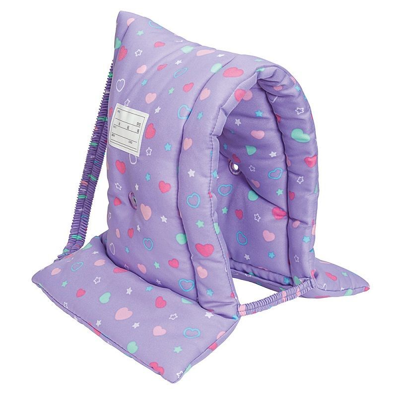 （傷あり含む）サイバーまとめ売り 防災ずきん デビカ MT 柄付き パープルハート 143539 クッション