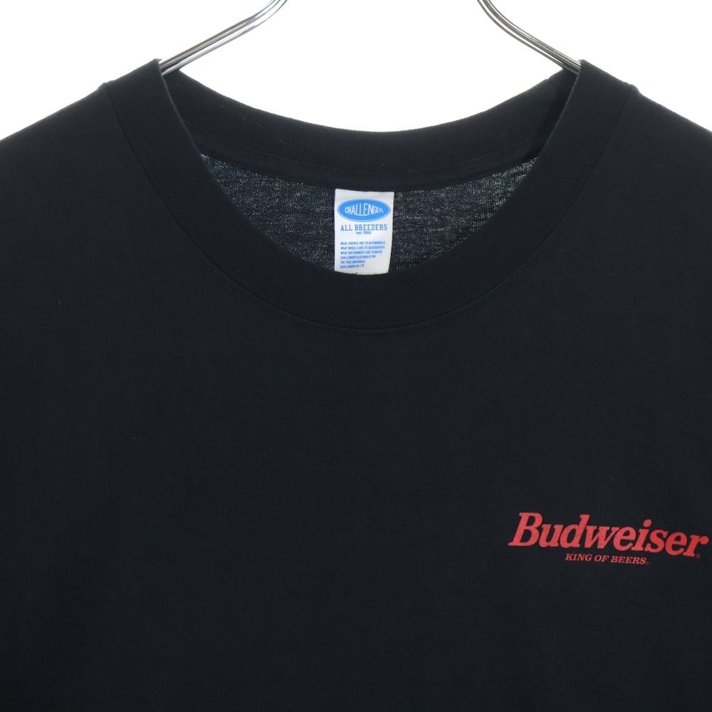HAROSHI BUDWEISER CHALLENGER Tシャツ 黒 M 新品 HAROSHI X BUDWEISER X CHALLENGER TEE 黒 L - メルカリ