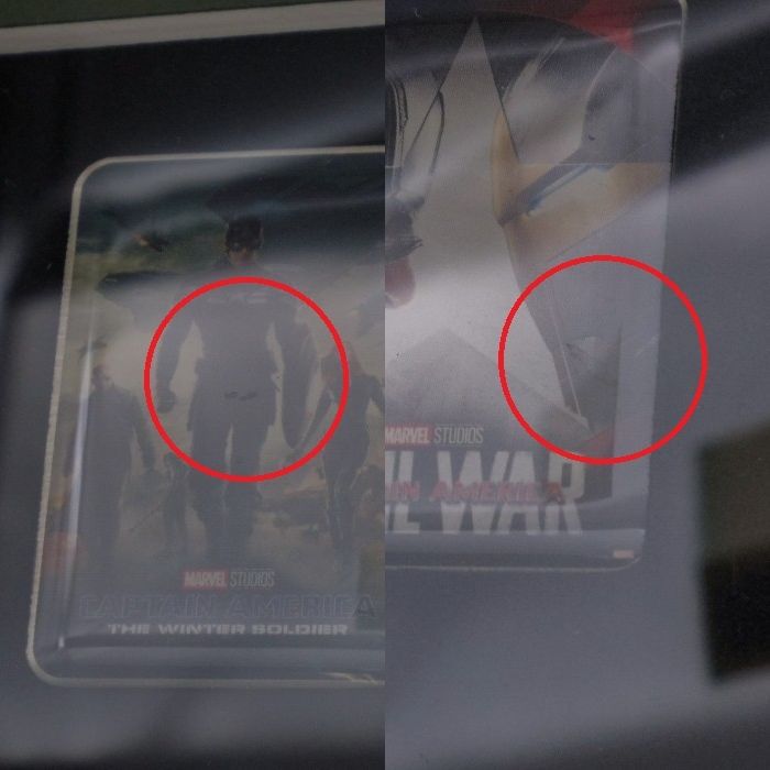 MARVEL MCU 映画ポスター 額装ピンズセット 「マーベル・スタジオ