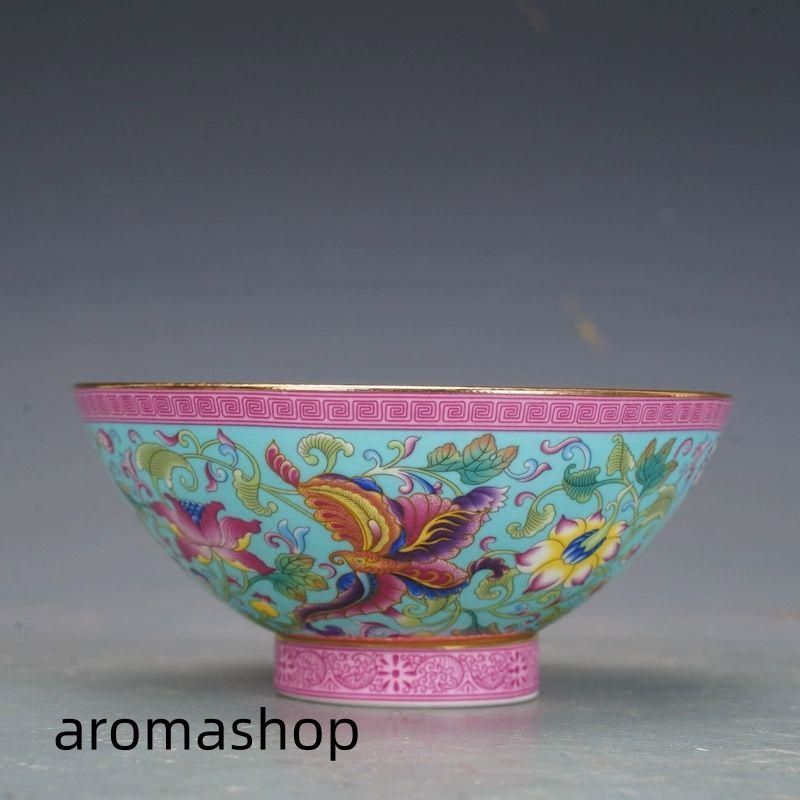 大清乾隆琺瑯粉彩万花賞盤 景徳鎮 陶磁器 装飾品 現代工芸品美術品 置物 大清乾隆琺瑯粉彩万花賞盤 景徳鎮 陶磁器 装飾品 現代工芸品美術