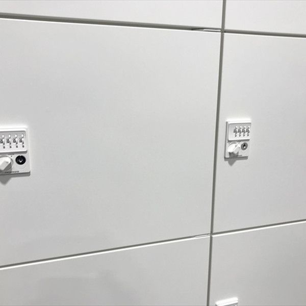 8人用パーソナルロッカーレクトライン ダイヤル式