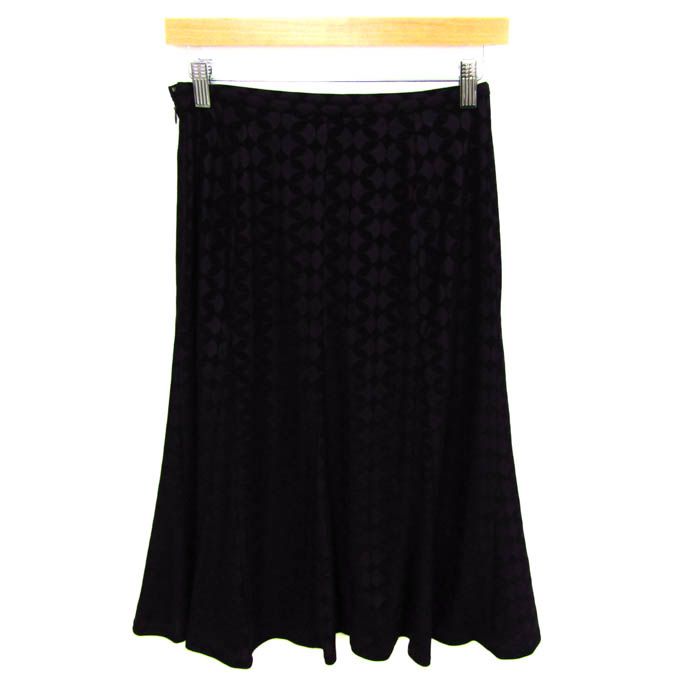 シャン ド マルス バイ レジーヌ フ スカート ボトムス レディース 38サイズ ブラック Champs de Mars BY REGNE