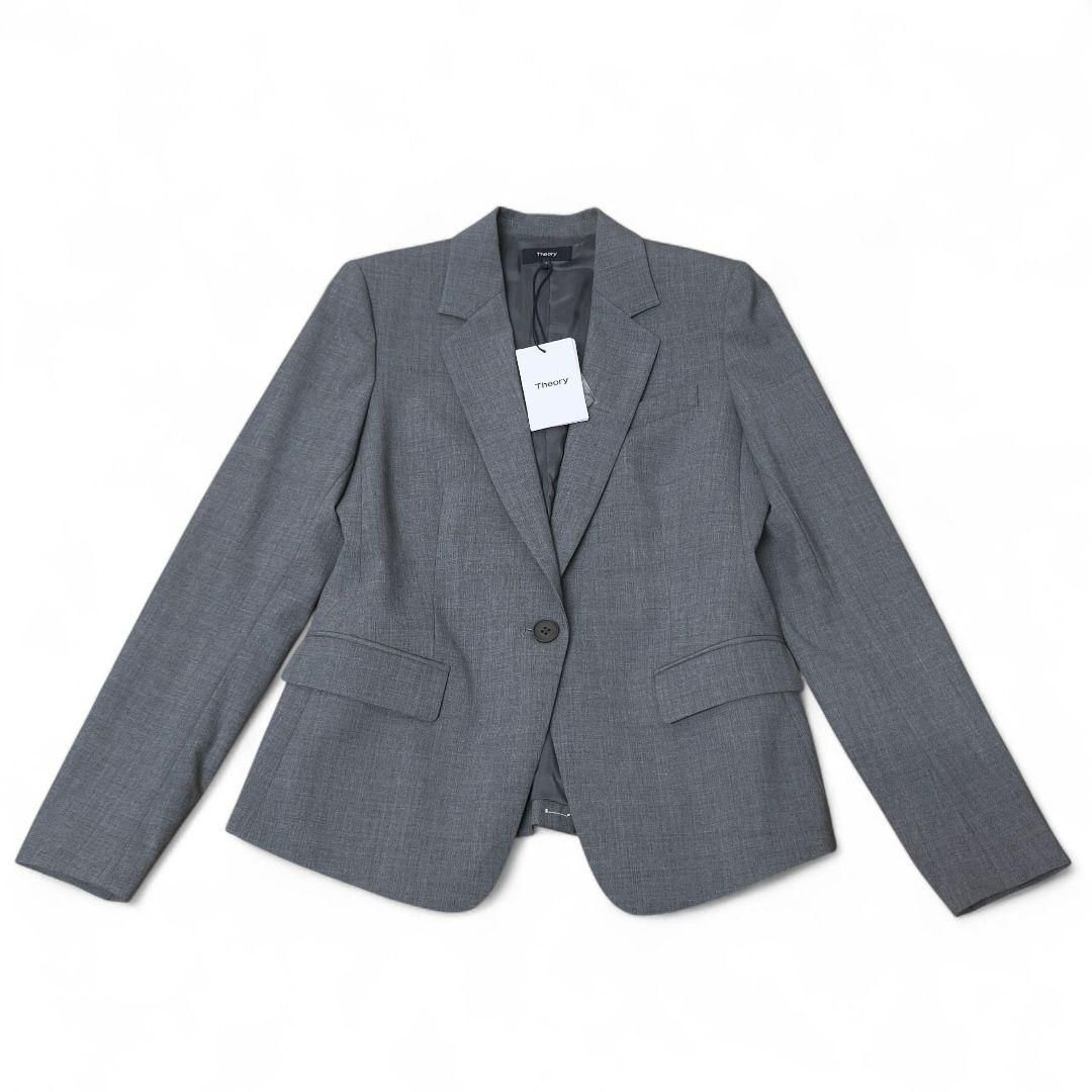 【新品未使用タグ付き】theory セオリー　セットアップ　アイボリー　サイズ4 10月スタッフリアルバイ】万能ニットセットアップ | セオリー | 大丸