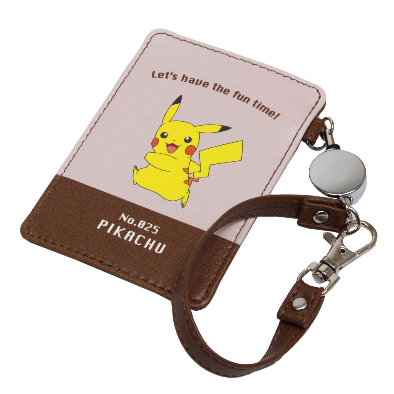ポケモン パスケース 定期入れ リール付き カードケース ic