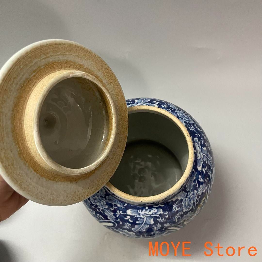 景徳鎮  青花  下彩磁器 将軍壺  装飾品 工芸品  美術品 置物 景徳鎮 青花 下彩磁器 将軍壺 装飾品 工芸品 美術品 置物 - メルカリ