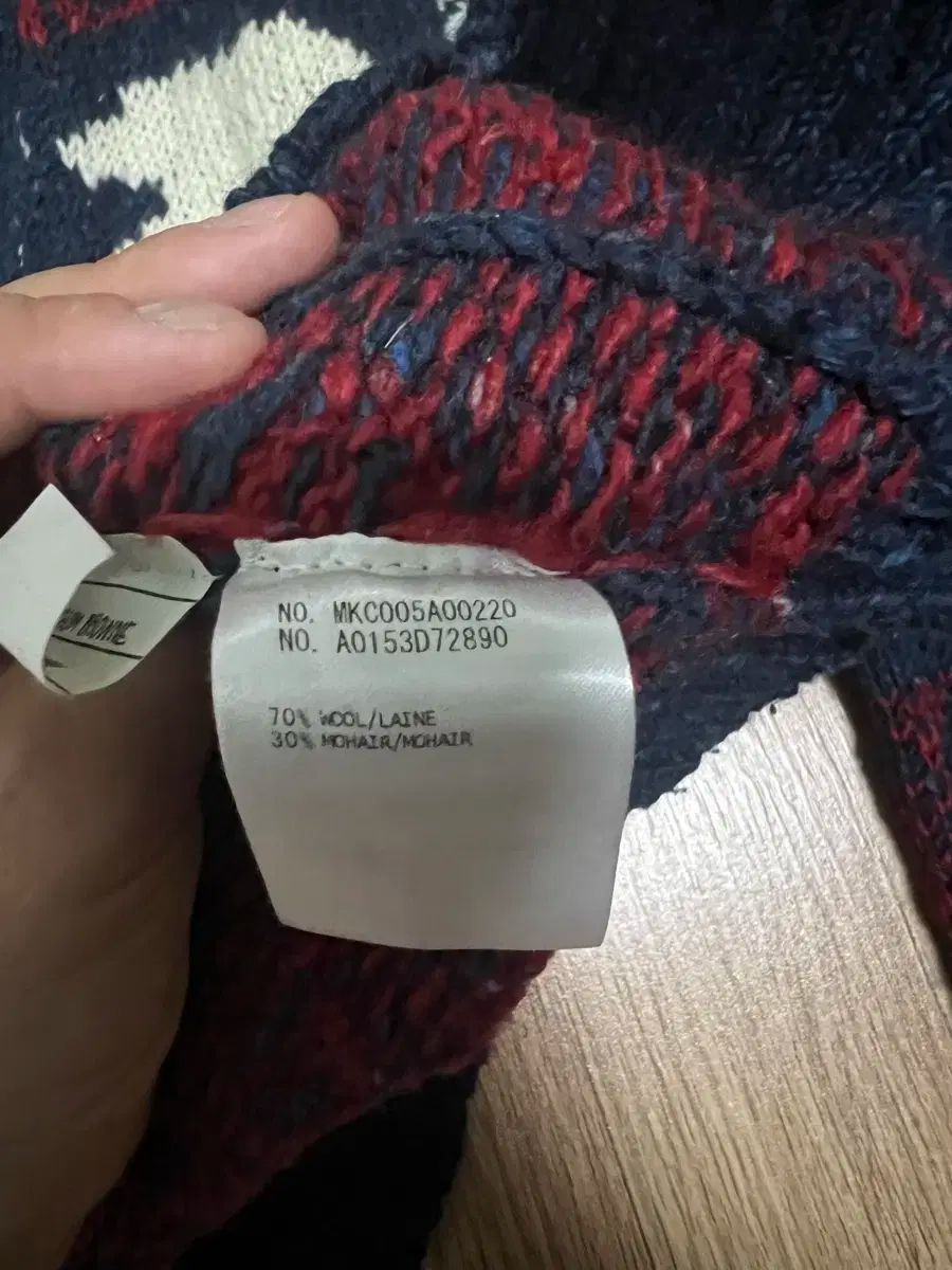 22SS Yohji Yamamoto 製品染カーディガン