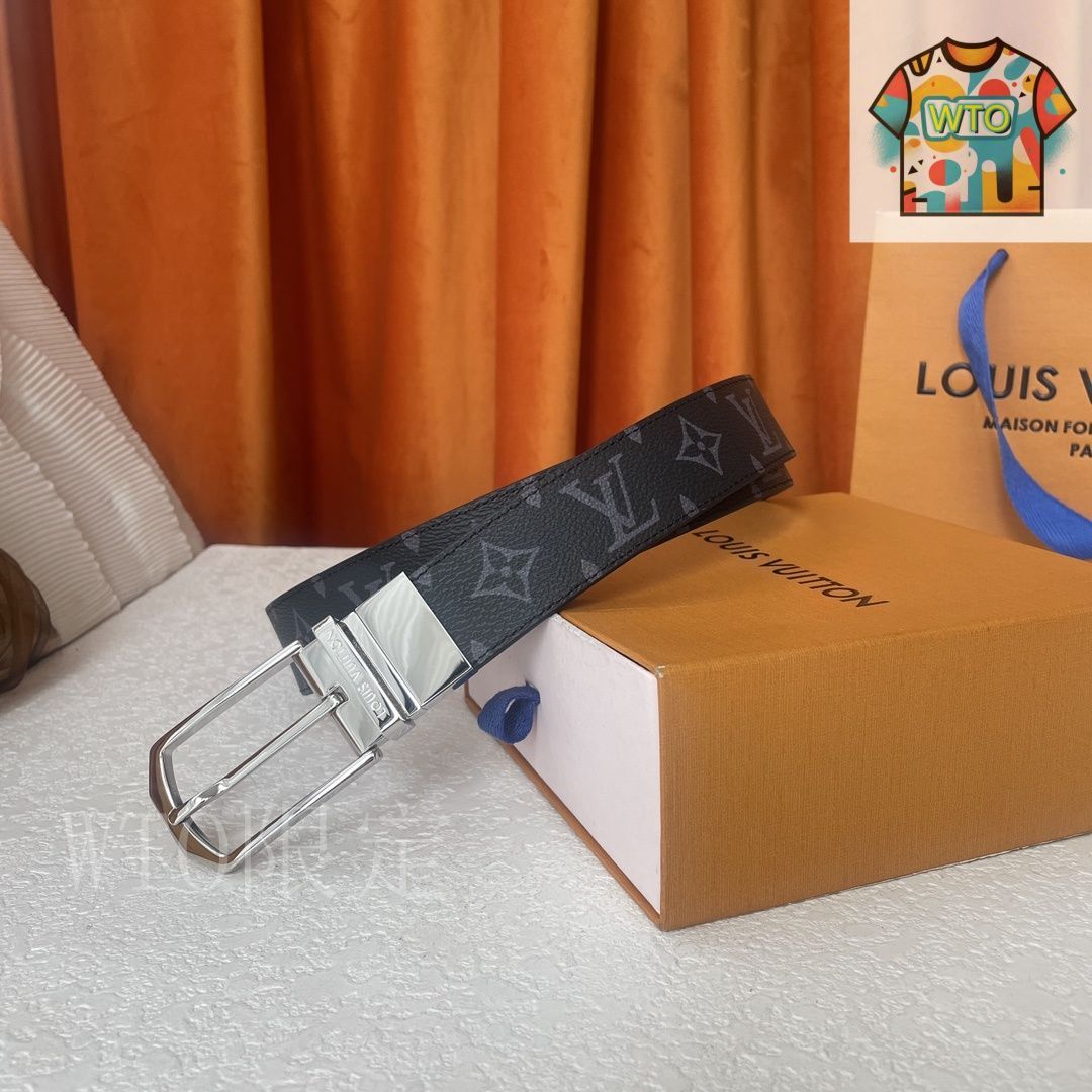 今日特価】Louis Vuitton ルイヴィトン レザーベルト-2 - メルカリ