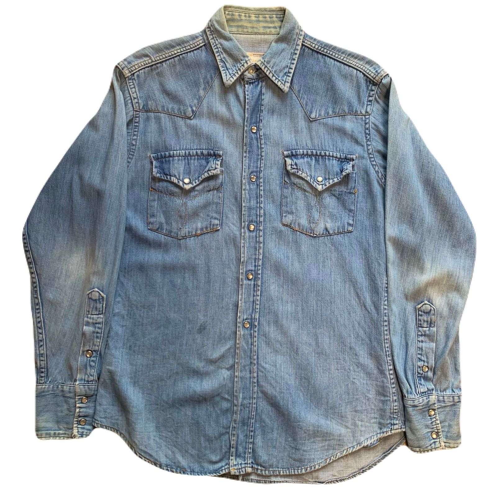 J.C.PENNEY ランチクラフト デニム ウエスタンシャツ 70's JCPENNY