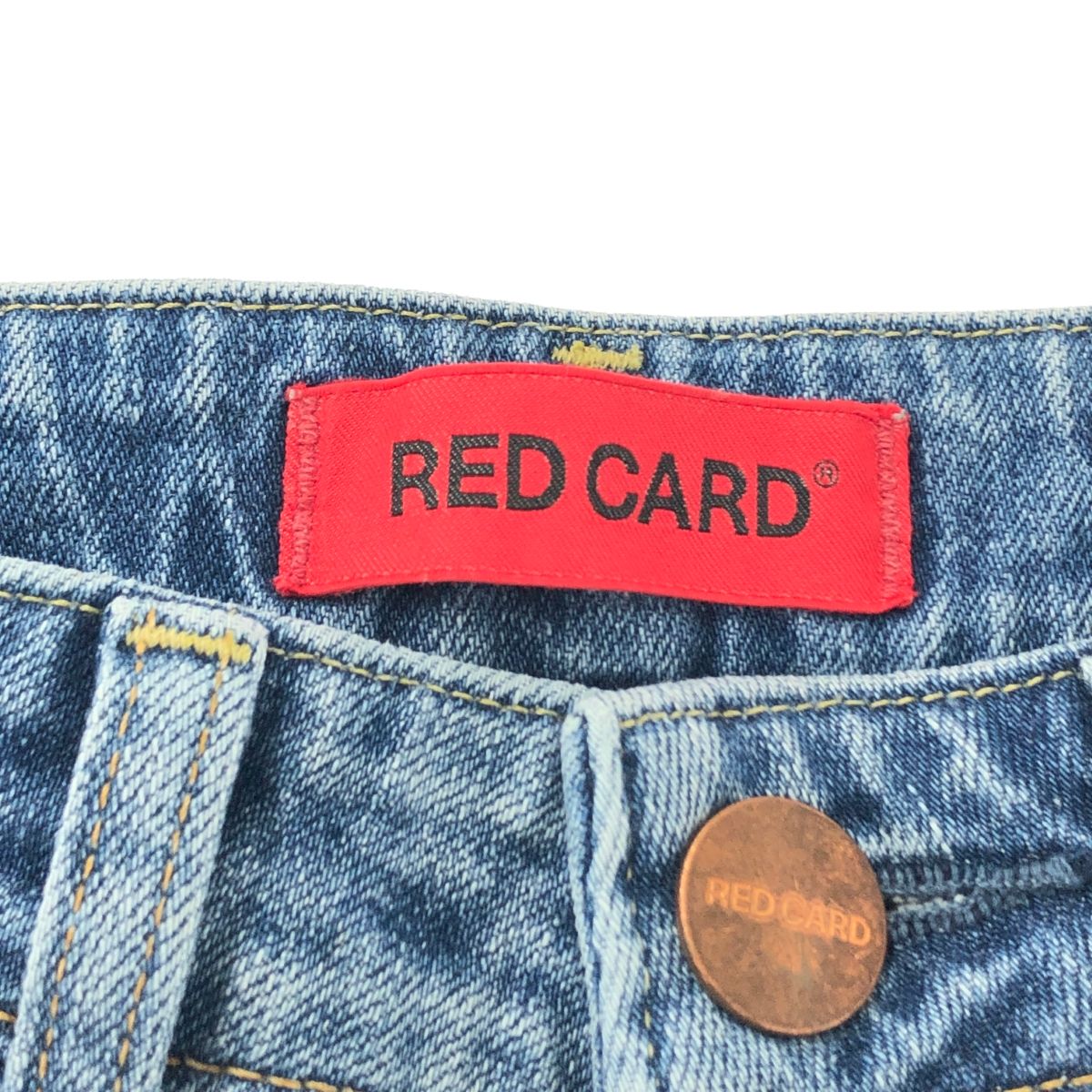 RED CARD レッドカード ハイライズスリムフィット Madeline