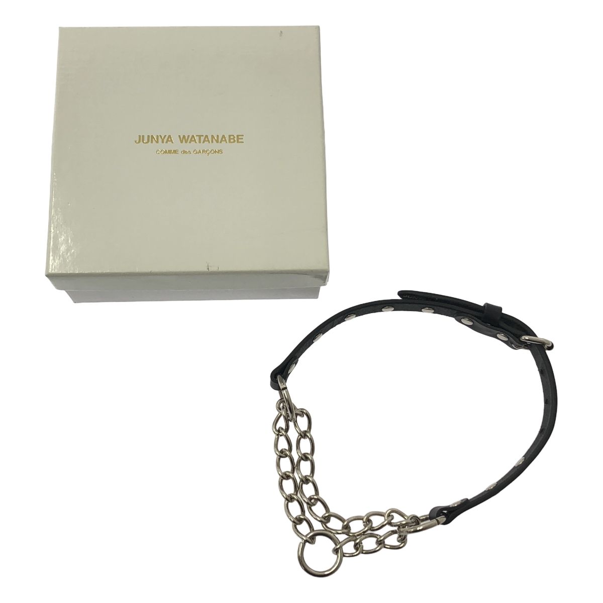 JUNYA WATANABE Leather Studded Choker – mou by ACROPOLIS