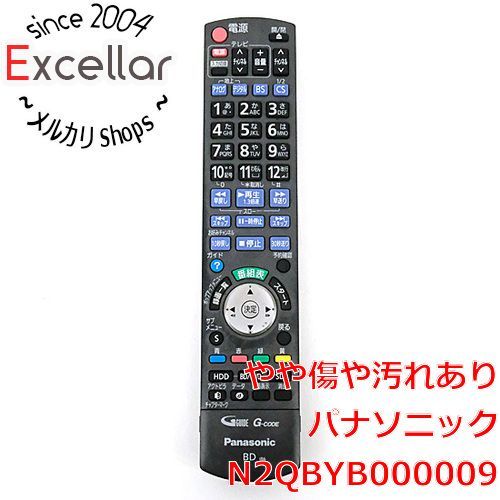 bn 0 Panasonic ブルーレイディスクレコーダー用リモコン N2QBYB000009