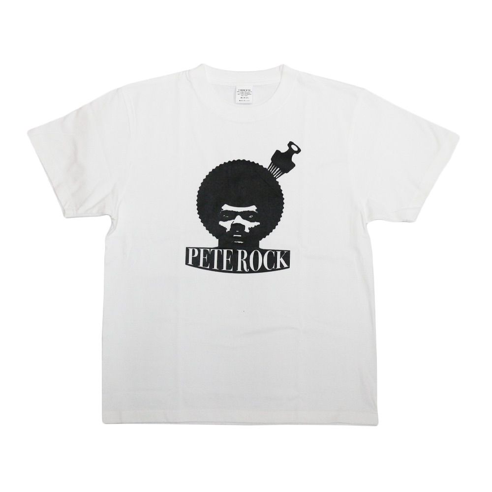 Pete Rock Afro Pik Tee (White) Bootleg Tee Hip Hop Rapper