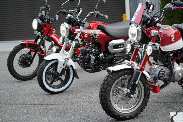 モンキー125 PIAAドライビングランプ