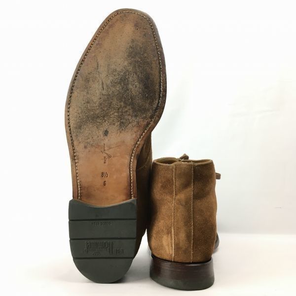 VAN BOMMEL/ヴァンボメル【size8.5G/27.0-27.5】オールレザー 