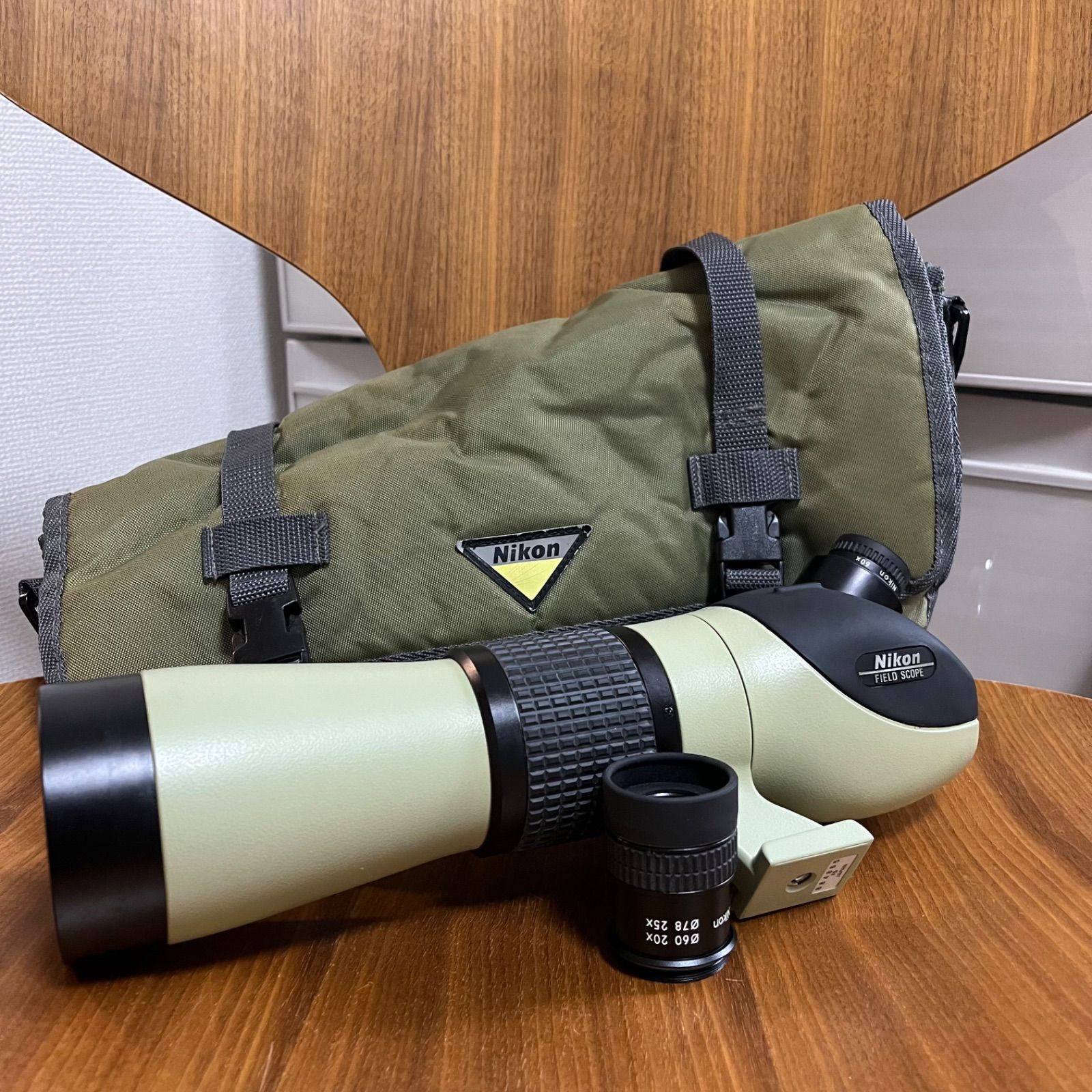 Nikon ニコン FIELDSCOPE フィールドスコープ 望遠鏡 D 60 P ケース付き cm153